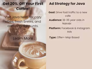 Meta Ads Campaign for Java Nest