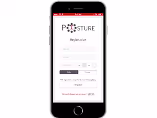 App of smart wearable for iOS