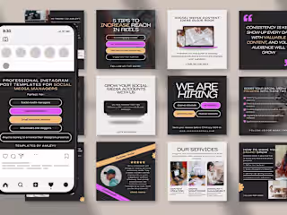 Professional Instagram Post Templates