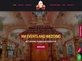 NM Events Website Design