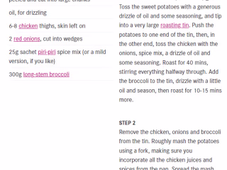 SEO writing and optimisation for recipe-oriented content