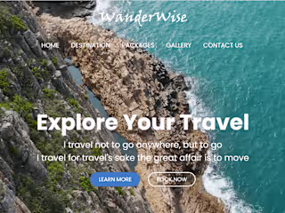 Travel Agency Website