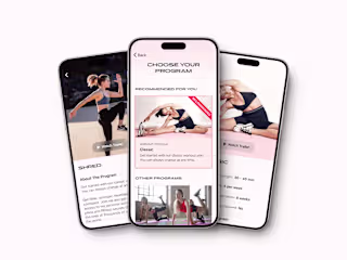 Alexia Clark Mobile App- Onboarding Flow | UX/UI Design