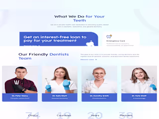 Dental Clinic Website Design: Modern, User-Friendly, and Respons