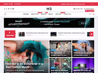 News & Magazine Website