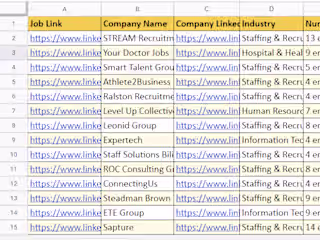 Hiring Companies - Linkedin Job Posting
