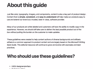 Editorial Guidelines