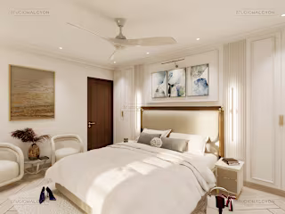 Minimalist Bedroom Visualization :: Behance
