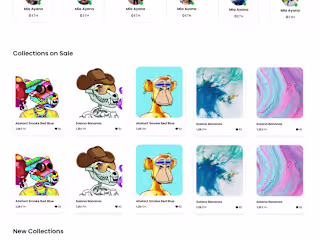 Landing Page NFT Marketplace