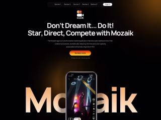 Short movie maker app design