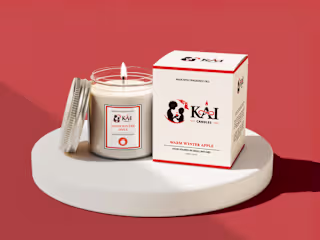 KAI Candles Brand Identity and Packaging Design
