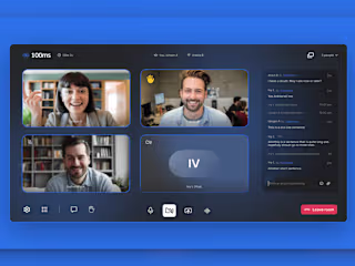 Google Meet like App for real time Video & Streaming