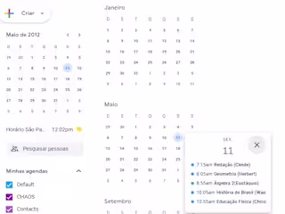 Personal & Professional Calendar Management