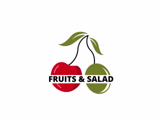 FRUIT AND SALAD COMPANY LOGO. | Behance