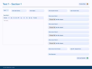 Meducate Test Portal