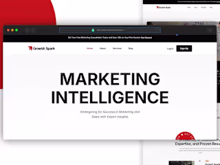 Growth Spark | Wordpress Website 
