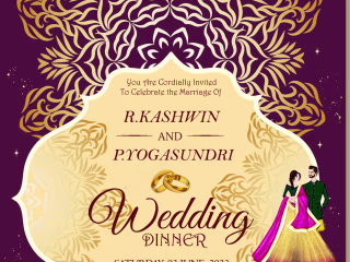 Wedding Dinner Card Exclusive Designs