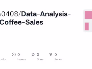 Data Analysis On Coffee Shop Sales