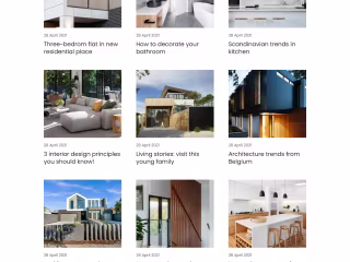 Real estate website (Infinity estate)