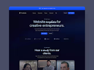 PrimeStudio - Framer Agency Template