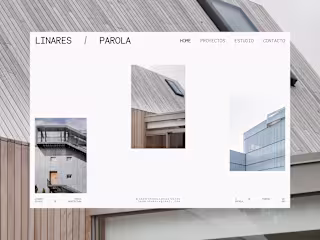 Linares/Parola, diseño web. :: Behance