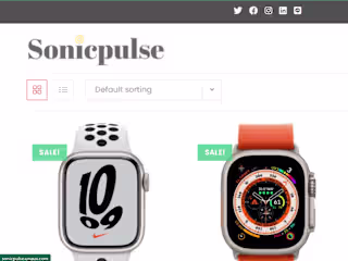 " Sonicpulse " is a e-commerce store.