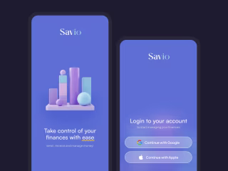 UX design for a stealth finance startup 