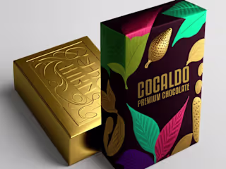 Chocolate Box Mockup 