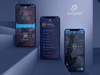 Paypixl UI Design