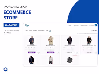 Modern looking Enterprise E-commerce Store