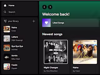 Music Streaming Web App