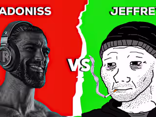 Self-improvement youtube thumbnails.  