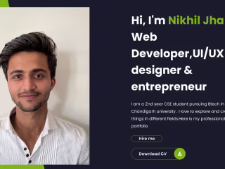 GitHub - NikhilJha11/personalproj: HTML, CSS,JS projs
