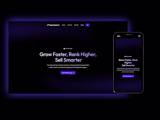 Harz Growth Website Redesign