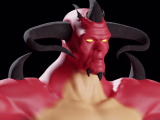 3D Modeling the Malevolent Majesty of Satan