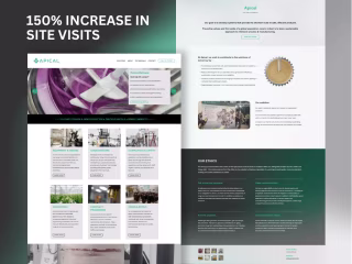 Squarespace Website Design & Migration for Apical