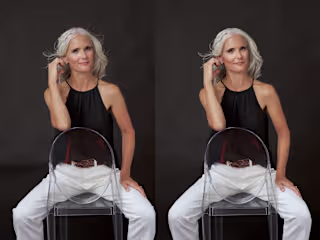 Photo retouching