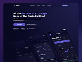 Metalend.tech Platform Redesign