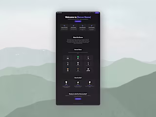Discord Community Website