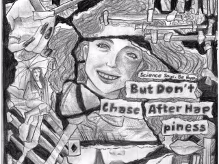 Drawing A Collage Out Of Magazine