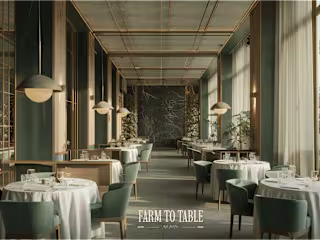 Farm to Table - Mediterranean Restaurant Identity