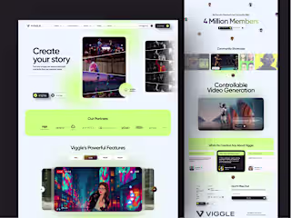 Viggle.ai UI/UX Design Project