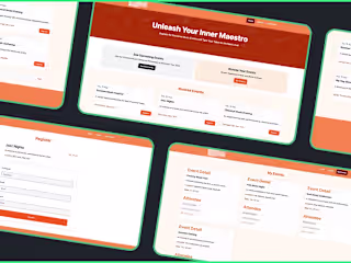 Event Management Website