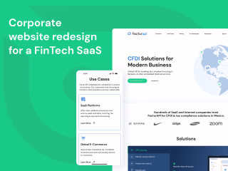 Landing page SaaS