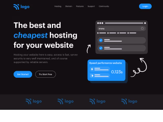 02_Project- Hosting Site Landing Page