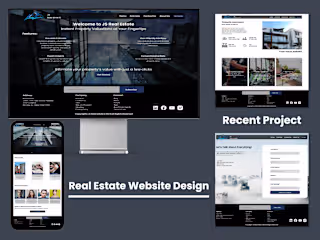 "UI/UX Design for Web & Mobile Applications - [JS Real Estate]"
