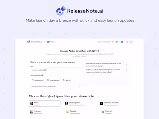 ReleaseNote AI