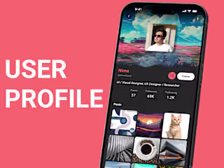 User Profile / Mobile / #DailyUI 006 :: Behance