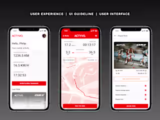 Outdoor cycling & virtual challenge