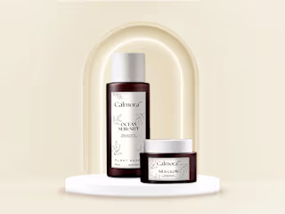 Luxuriöses Produkt-Design für Calmora Spa